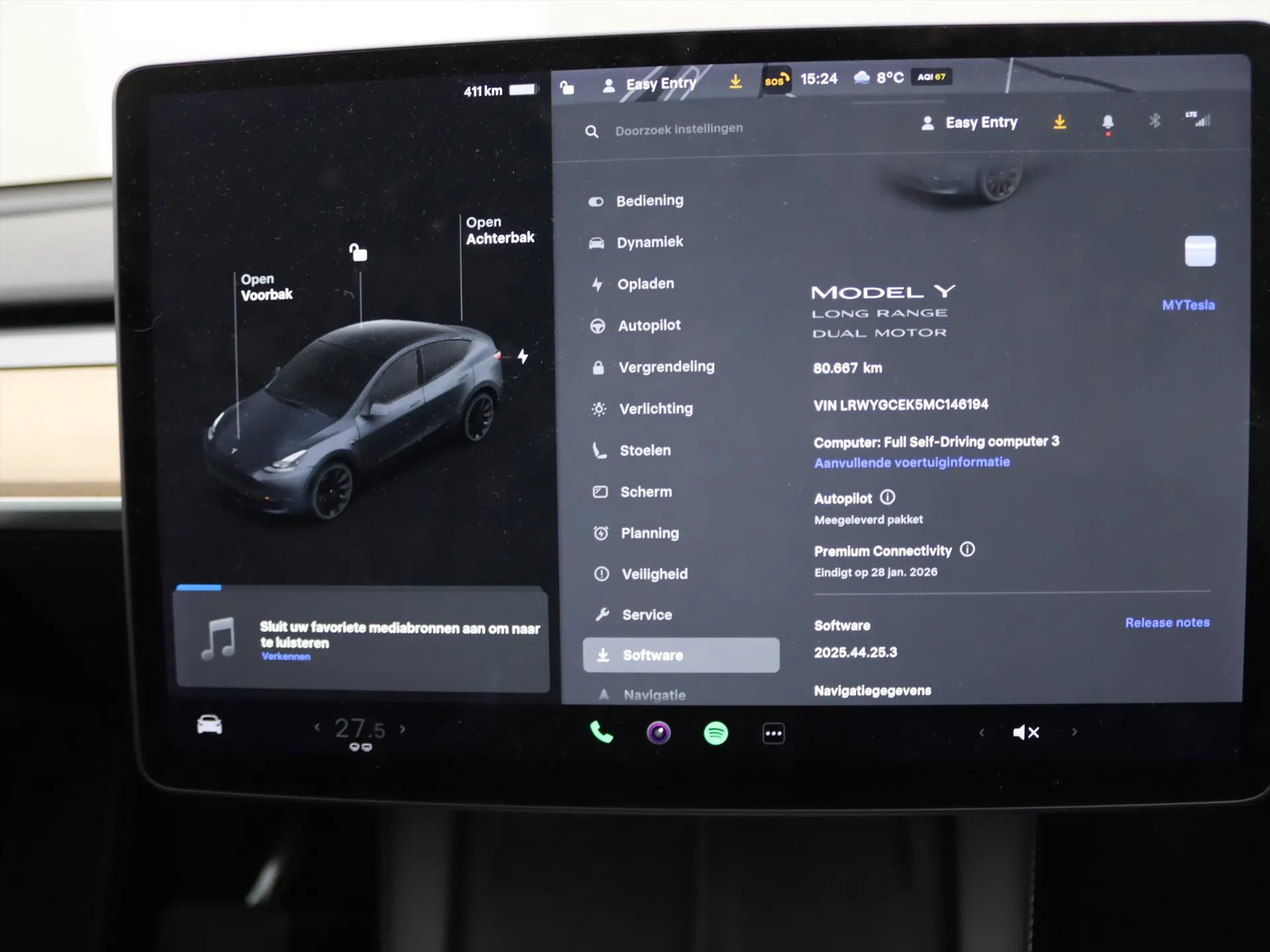 Tesla Model Y LR AWD 351hp 91,1%- IVA dedutivel - Image 10